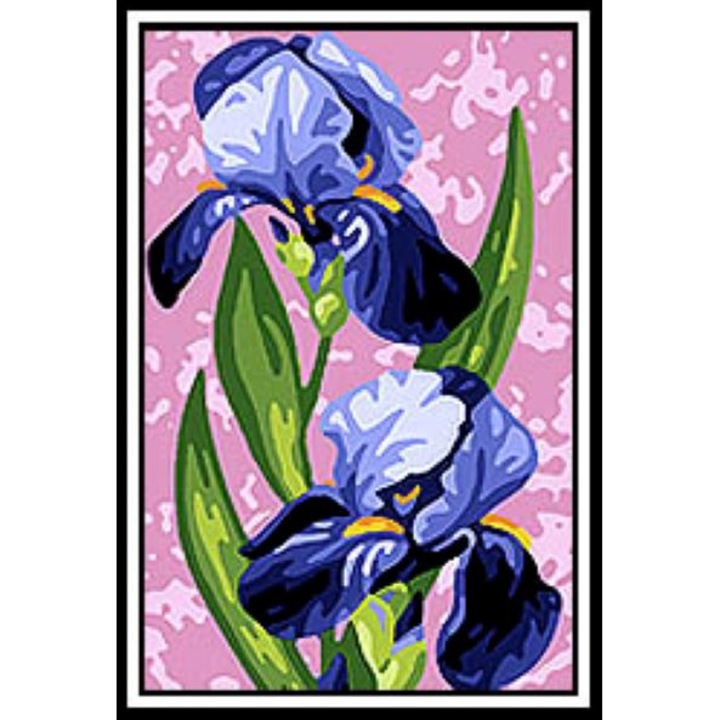 Panza broderie, Amarillys, Preimprimat, 25x35cm, Multicolor