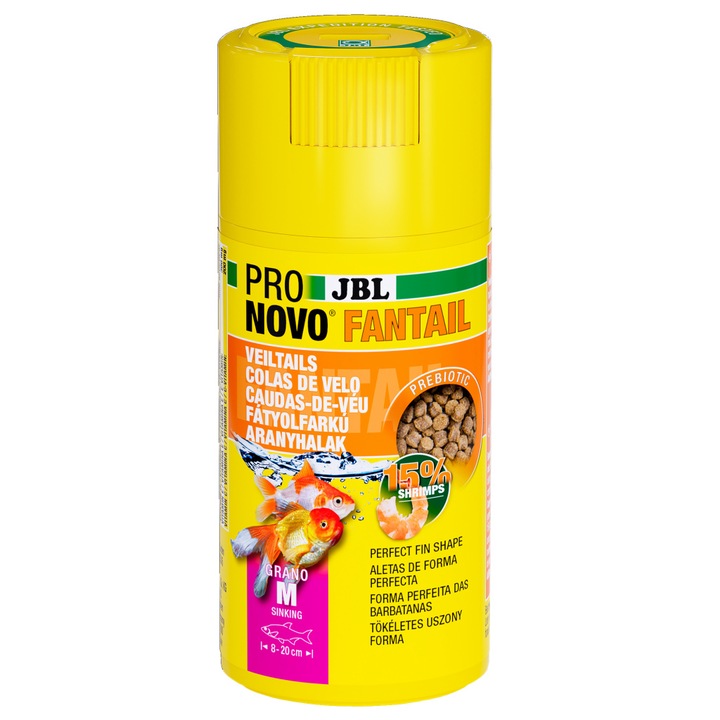 Храна за аквариумни рибки JBL ProNovo FANTAIL GRANO M 100 мл КЛИК