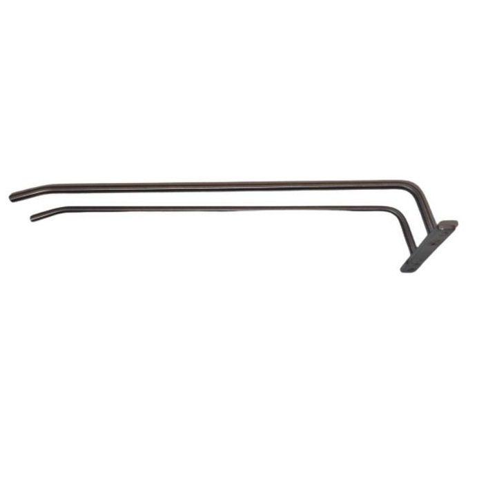 Suport pahare cu 1 brat de 310 mm lungime din inox