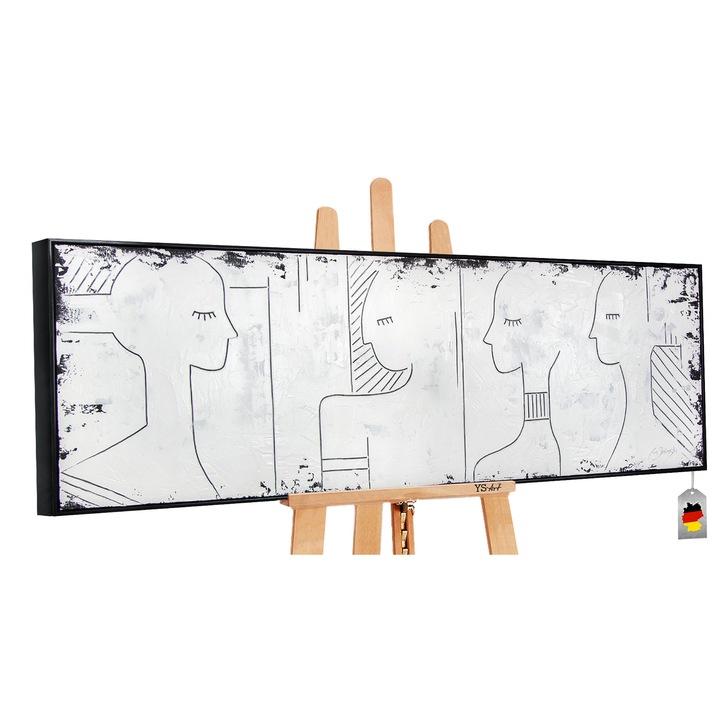 Tablou canvas inramat "Imperiu" 150x50cm