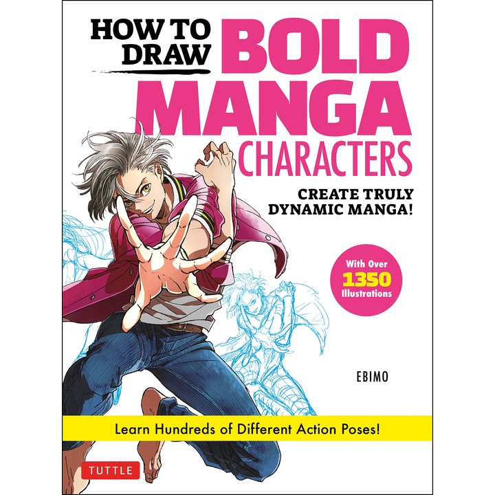 How to Draw Bold Manga Characters - Ebimo