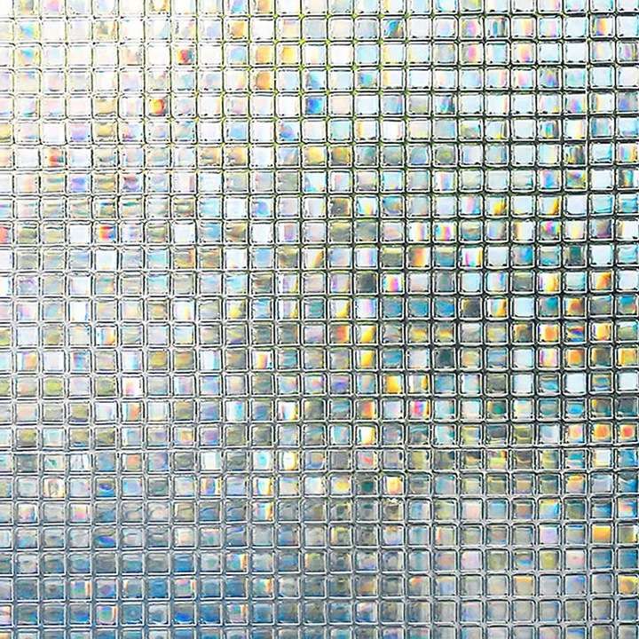 Folie Autoadeziva pentru Geam, Oricean, PVC, Reutilizabil, Mozaic, 45x200 cm