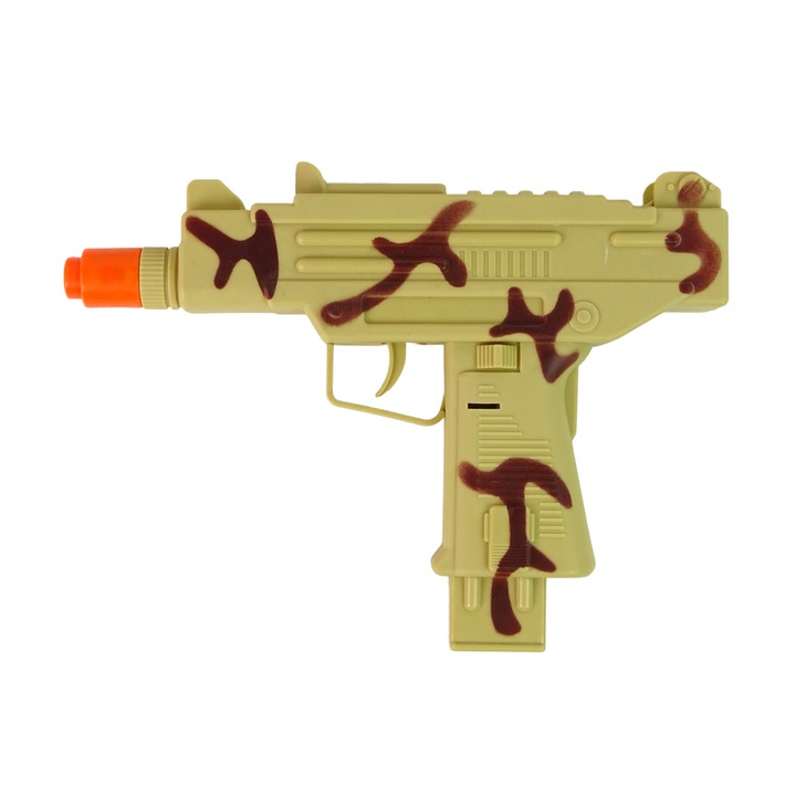 Играчка пистолет, Lean Toys, +3 години, Многоцветен