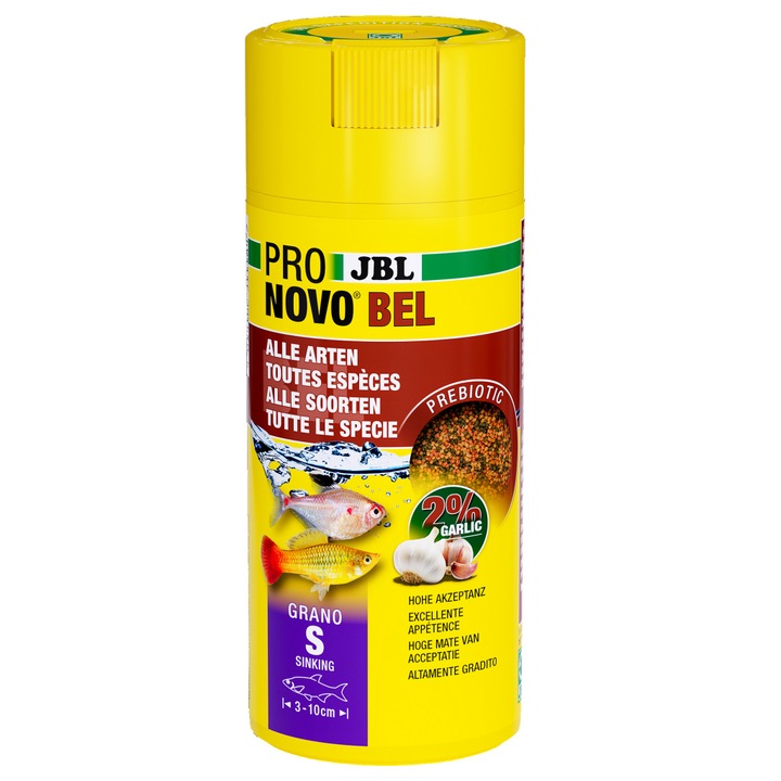 Храна за аквариумни рибки JBL ProNovo BEL GRANO S 250 мл КЛИК