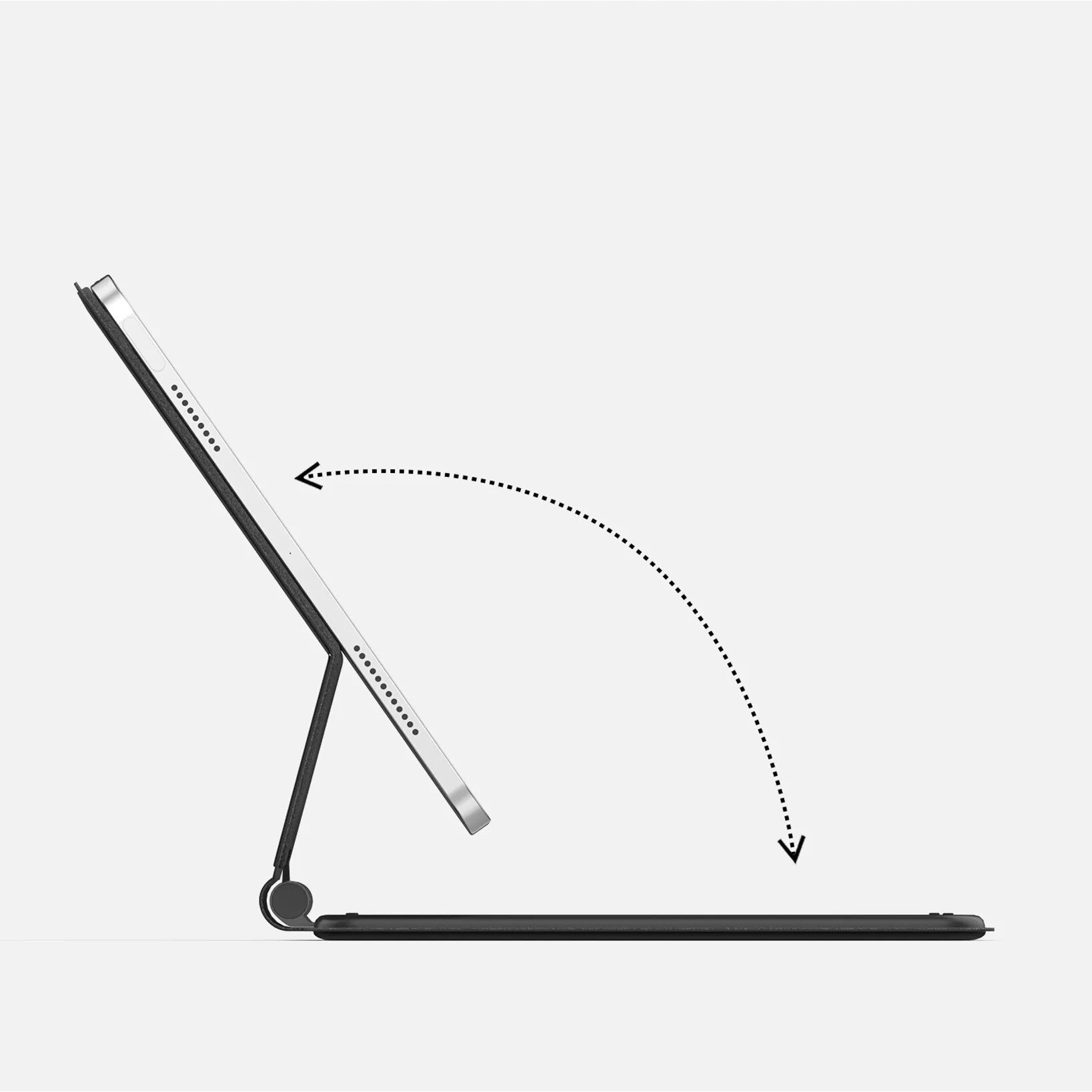 Inateck Bluetooth billentyűzet, iPad Pro 12.9" 2022 6 th 2021 5th 2020