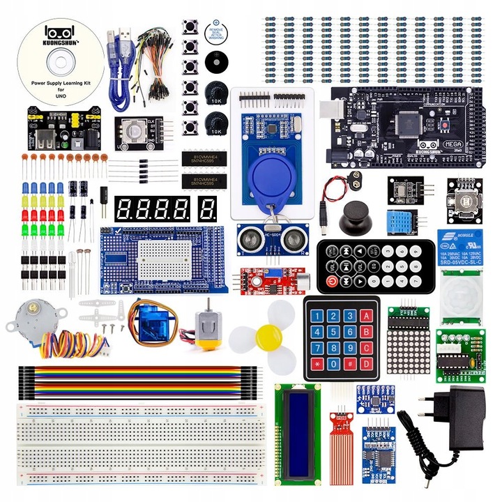 Set incepator, Modulosy, Educational Arduino Mega2560 XXXL