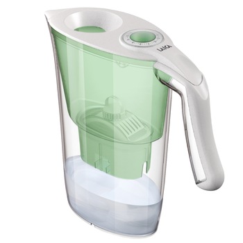 Cana de filtrare apa Laica Aida Mint, 2.3 litri, Verde Cana de filtrare apa Laica Aida Mint, 2.3 litri, Verde