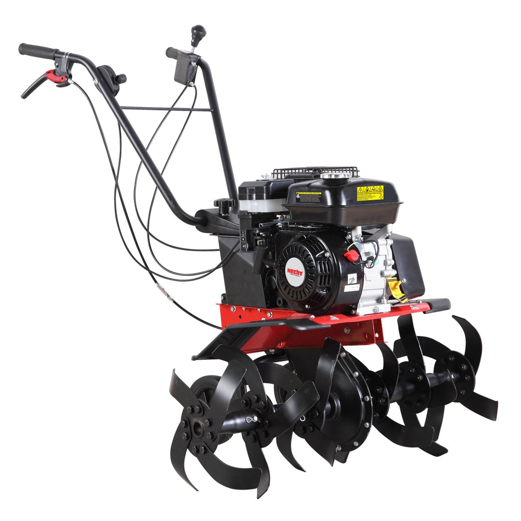 Motocultor HECHT 795, 6.5 CP, benzina, 196 cmc, latime de lucru 32-84 cm