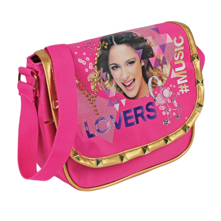 Poseta Violetta, Roz, 20x75x20 cm