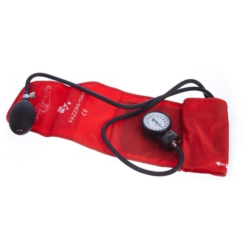 Tensiometru mecanic standard, Fazzini, rosu Tensiometru mecanic standard, Fazzini, rosu
