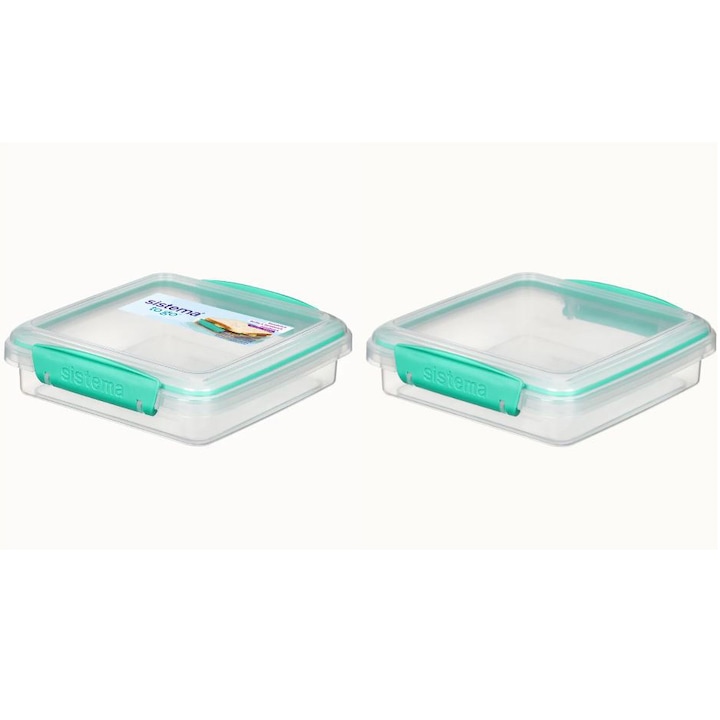 Cutie alimentara Sistema To Go sandwich, plastic, 450ml