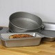 Forma tort 24cm, baza detasabila, invelis antiaderent, otel, Ambition Silvery