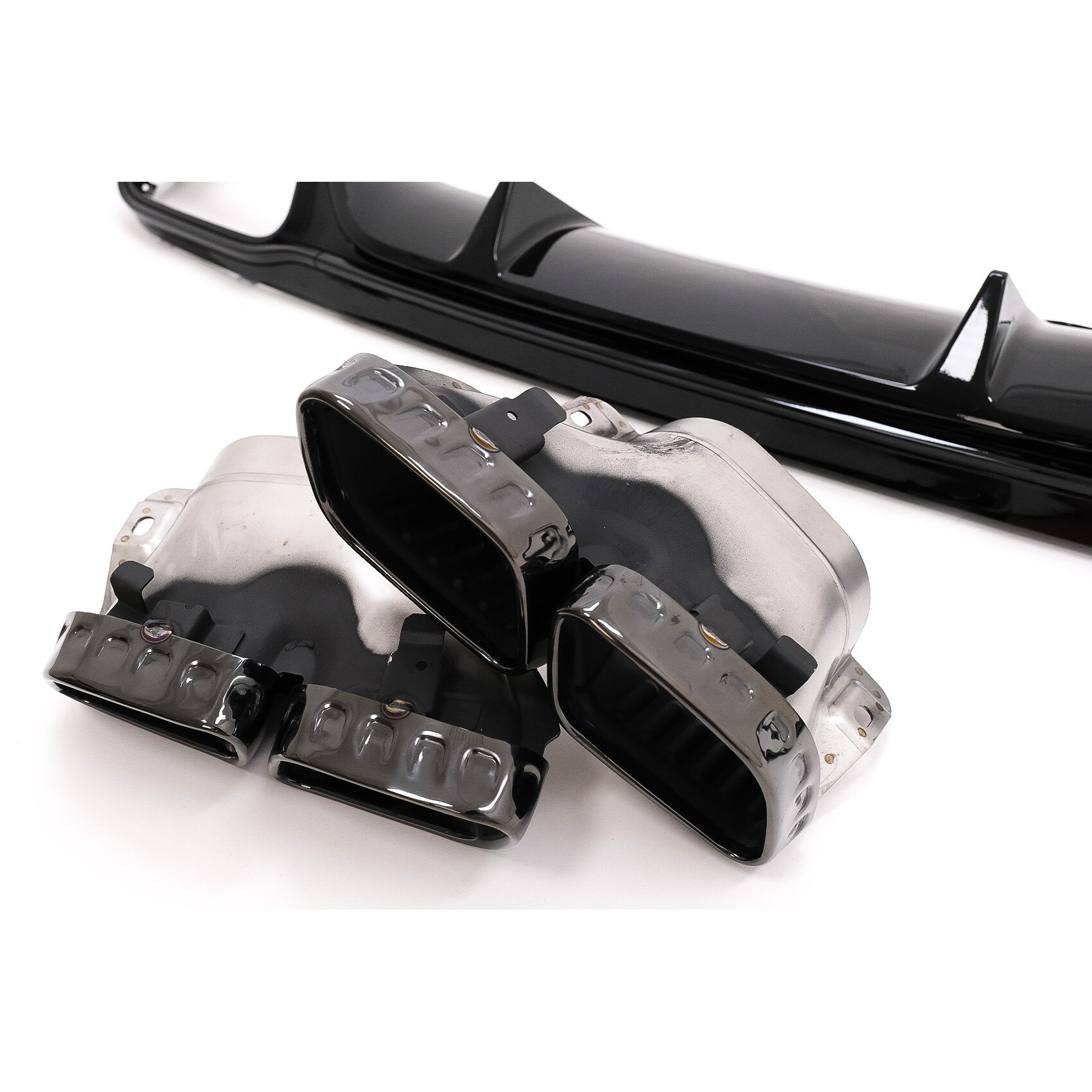 Difuzor Bara Spate cu Tobe Ornament compatibil cu Mercedes E-Class