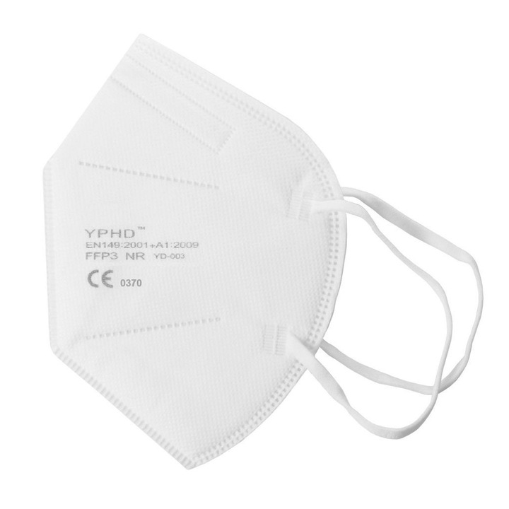 FFP3 maszk - 25 darabos készlet, külön-külön csomagolva, 5 rétegű CE