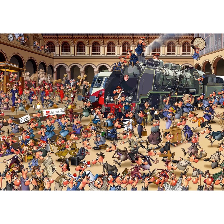 Пъзел Ruyer Френска гара 1000 части, BlueBird