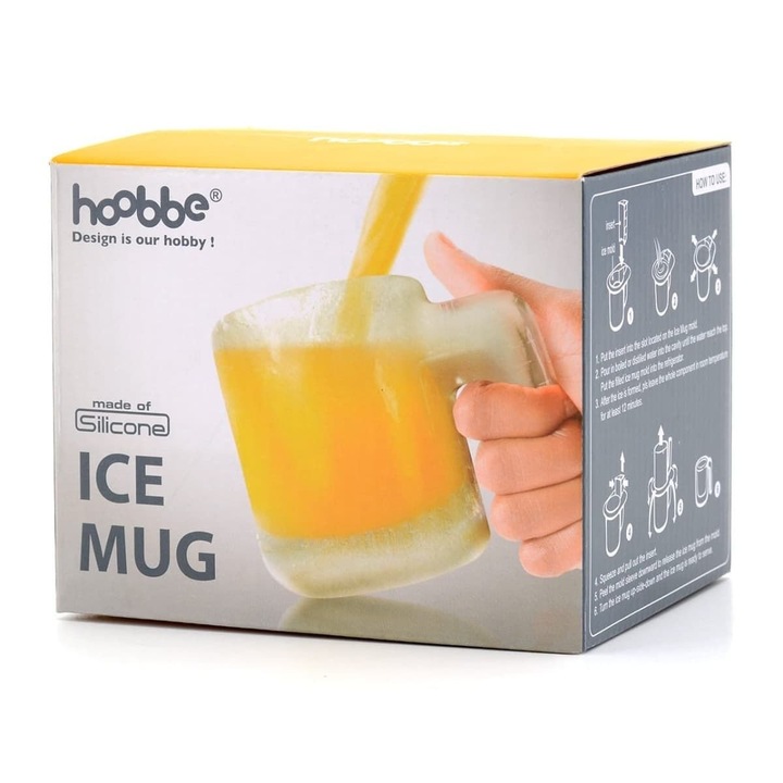 Halba de gheata, forma din silicon, 250 ml