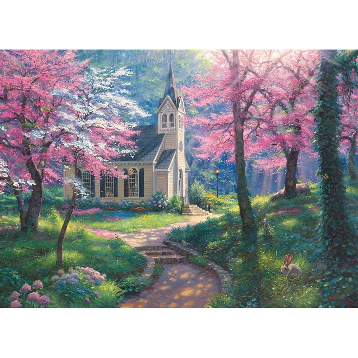 Cobble Hill - Пъзел Spring Embrace - 500 части