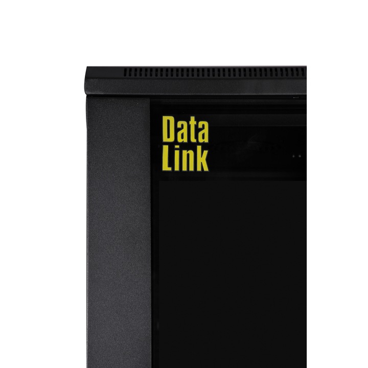 Rack DataLink 18U, 600x600 mm, montare pe perete, neasamblat, negru