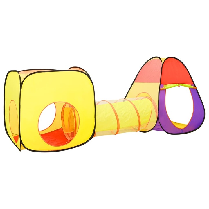 Детска палатка за игра vidaXL, Многоцветна, 255x80x100 см, 1.62 Kg