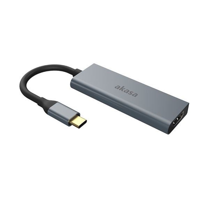 ADA Akasa USB Type-C 4in1 HUB - HDMI - AK-CBCA19-18BK