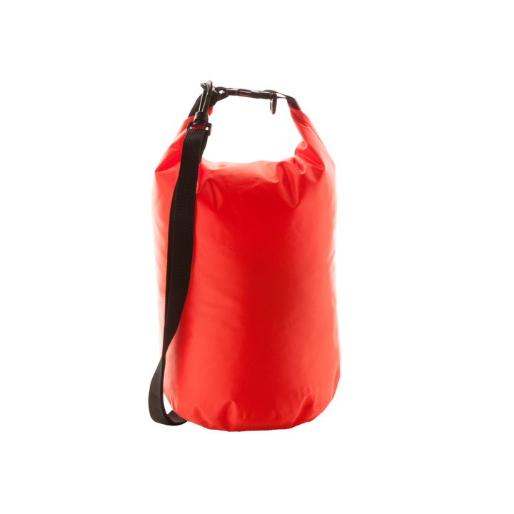 Спортна чанта Ripstop Blent, Водоустойчива, ø18.5×36см, регулируема презрамка, Червен