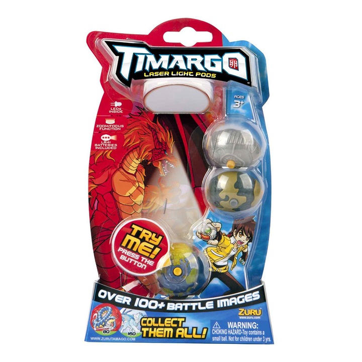 Комплект светлинни яйца Chippo Timargo-Прожектиращи Фенери 007027, 3 ПАК, С 3 Прожектиращи Фенери, Многоцветен