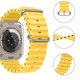 Curea plastic Tech-Protect Icon Pro compatibila cu Apple Watch 4/5/6/7/8/SE/Ultra 42/44/45/49mm Yellow