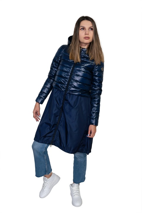 Geaca parka superlight, Artieri, Albastru