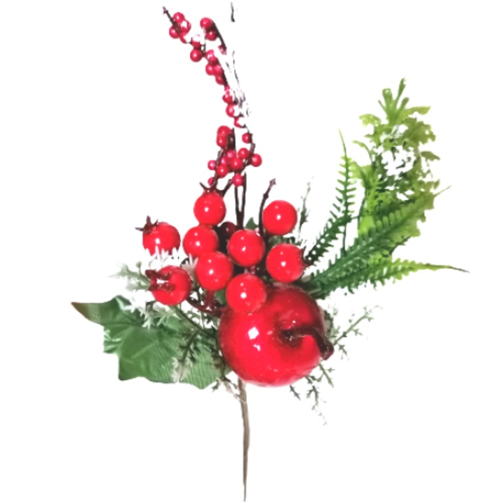 Creanga de Craciun, Elemag, Decor, Decor, Brad, Verde, 20 cm