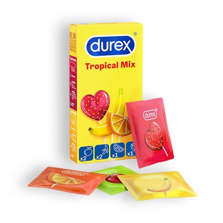 Презервативи Durex Tropical, 6 бр