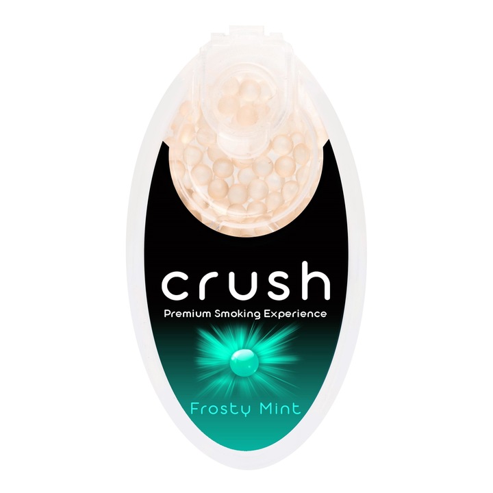 Ароматизиращи капсули CRUSH® Frosty Mint, За цигари, Ментолови, 100 броя