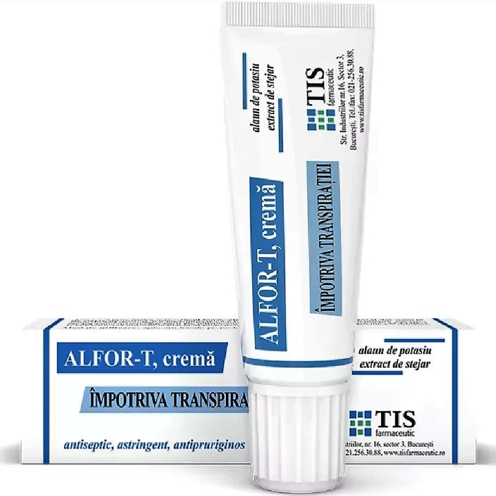 Крем против изпотяване ALFOR-T DermoTis, 20ml, Tis Farmaceutic