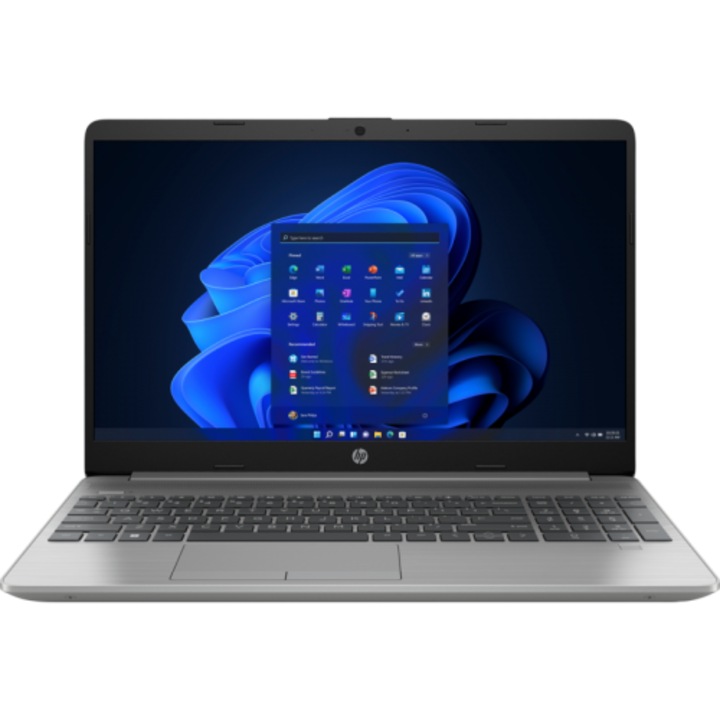 Laptop HP 255 G9, 15.6" Full HD, AMD Ryzen™ 5 5625U pana la 4.3 GHz, 16 GB RAM DDR4 3200, 512 GB SSD, AMD Radeon Graphics, Windows 11 Home, Silver DDR4