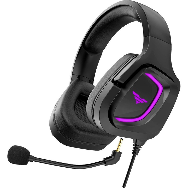 Слушалки PREYON Breeze Fly PBF50B, жични, USB, черни