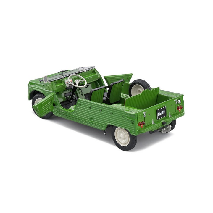 Solido autó modell, Citroen Mehari Mk.1 1970, zöld, 1:18 méretarány