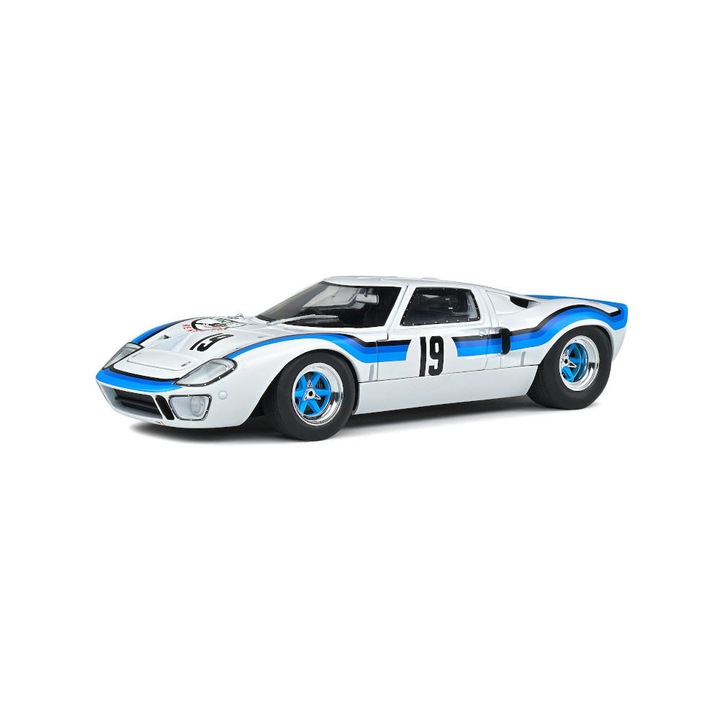 Modelautó, Ford GT40 Mk.1 Angola Bajnokság #19 1973, 1:18 Solido