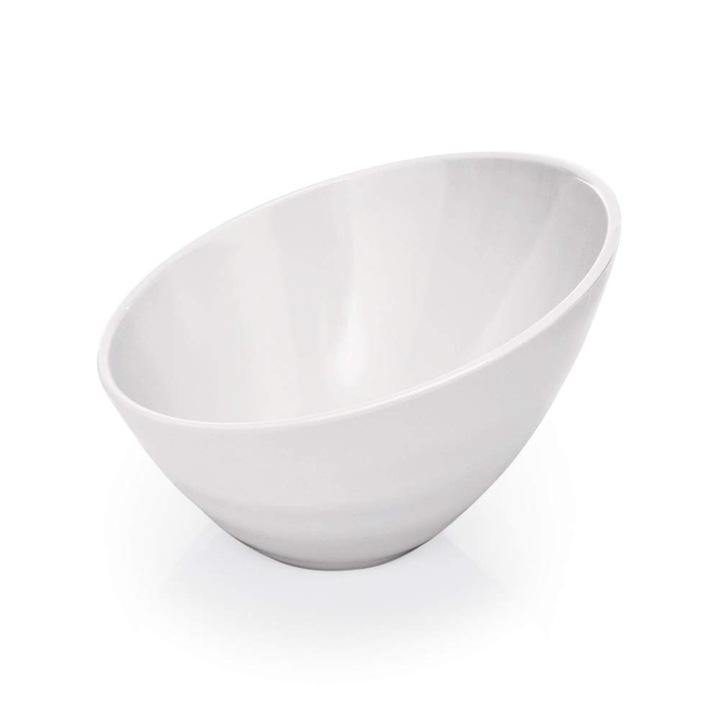 Купа за салата, меламин, бяла, WAS