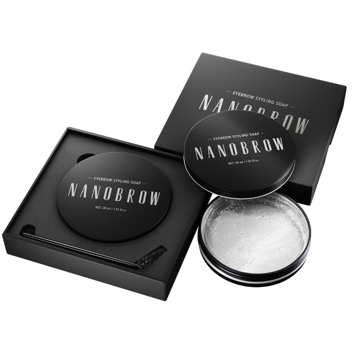 Sapun de sprancene stilizarea sprancenelor, Nanobrow, Styling Soap, 30g