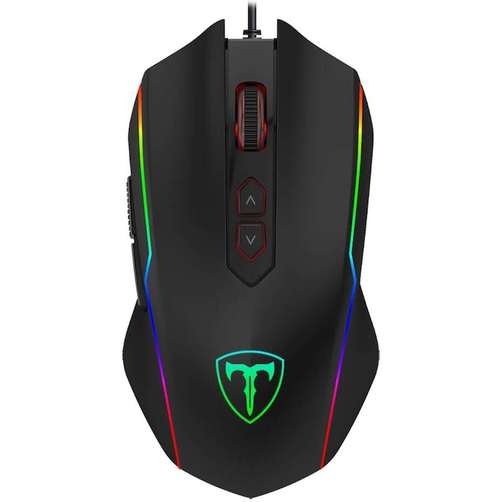T-Dagger Sergeant V1 RGB Gaming egér, 7200 DPI, Fekete