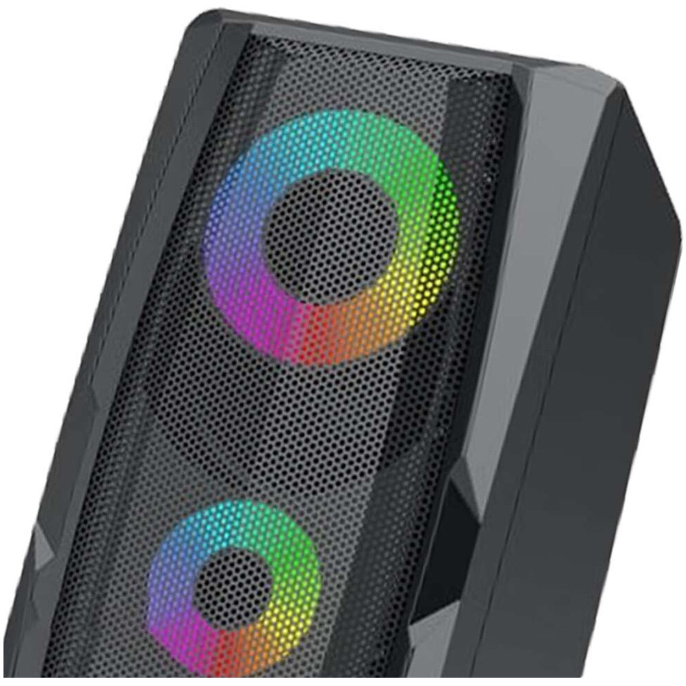 Boxe T-Dagger Matrix iluminare RGB, 2x3W, negru - eMAG.ro