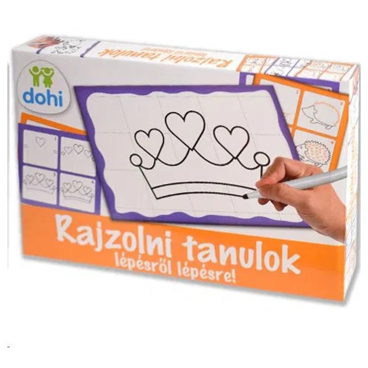 Rajzolni tanulok lépésről lépésre lányos csomag (510/02) (510/02)