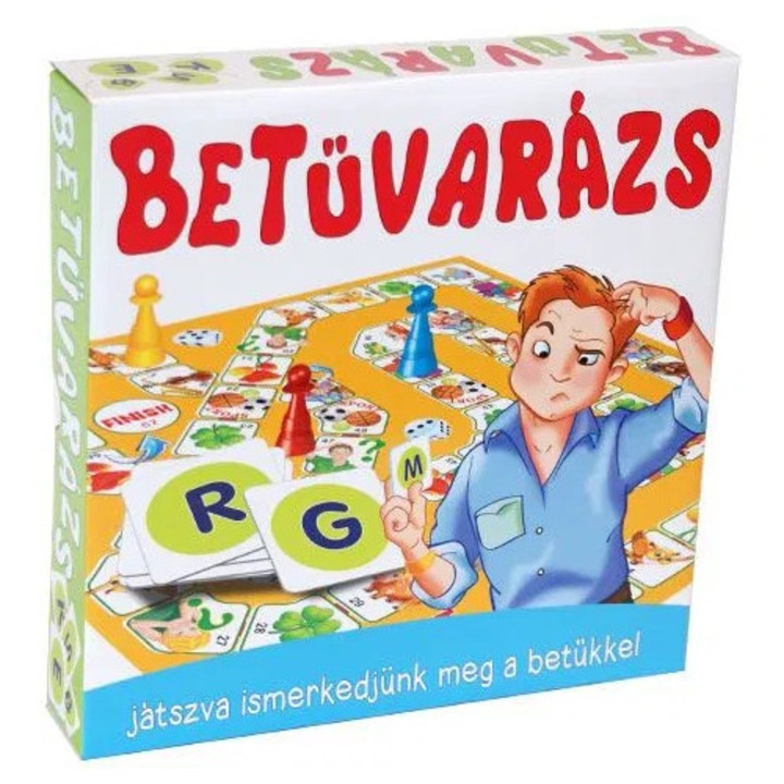 D-Toys Betűvarázs társasjáték (643) (eb643)