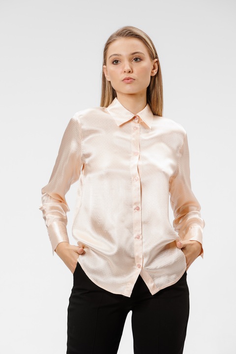 Női ing, RVL Fashion, viszkóz, bézs, D3413A