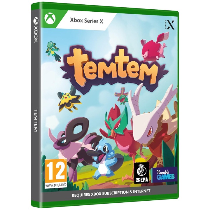 Temtem Xbox Series X Játékszoftver