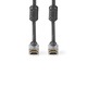 Кабел HDMI Nedis, С Ethernet, 10м, Антрацит