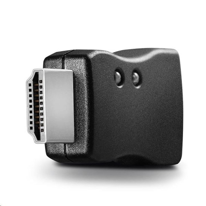 HDMI адаптер, LINDY, 2.0, EDID, черен