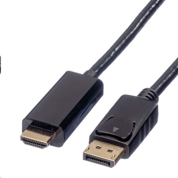 Roline DisplayPort - HDMI kábel 4K M/M 5m (11.04.5788-10) (11.04.5788-10)
