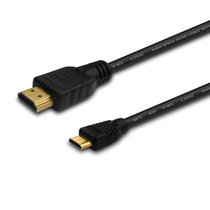 Savio CL-09 HDMI - mini HDMI кабел 1.5m (CL-09)