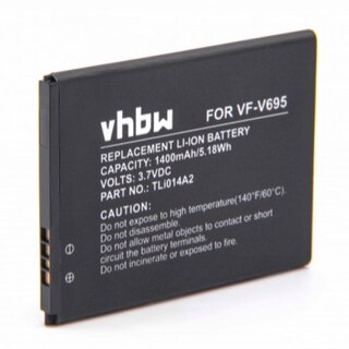 Vhbw - Batteria Li-ion Per Cellulare Smartphone Nokia 5230, 5800, 5800 Navigation Edition, 5800