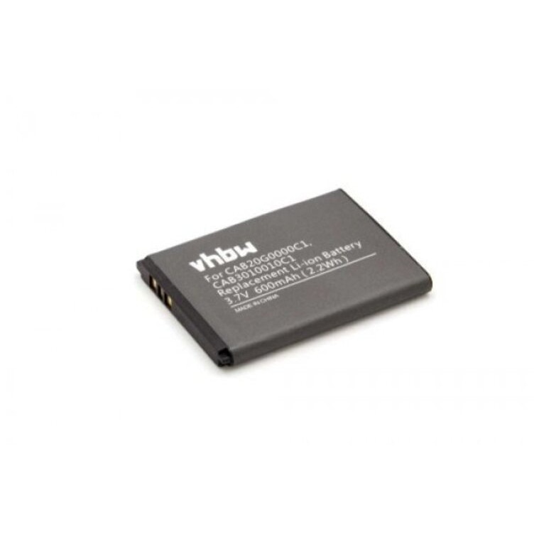 vhbw Batería Compatible con Alcatel One Touch OT-505, OT-708, OT-363